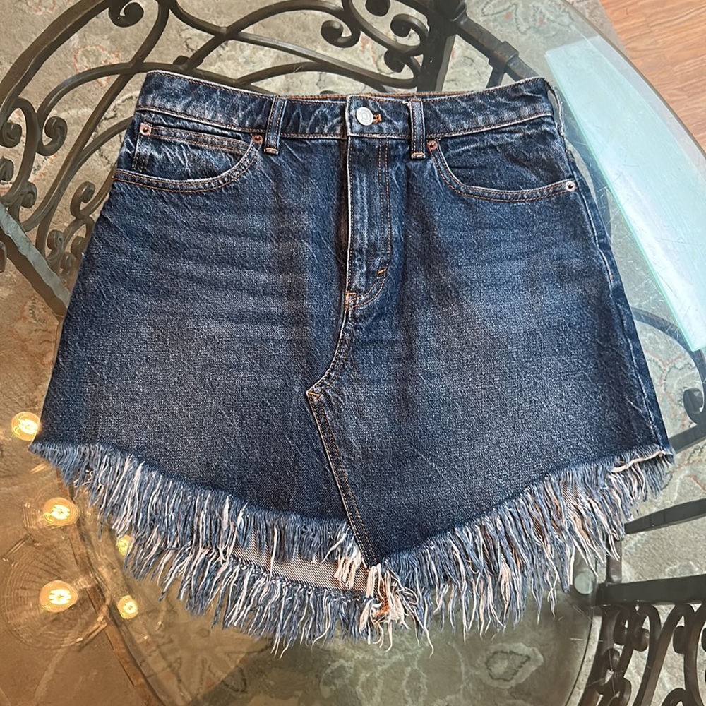 We The Free Jean Skirt 27